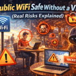 Is public WiFi safe without a VPN?”
